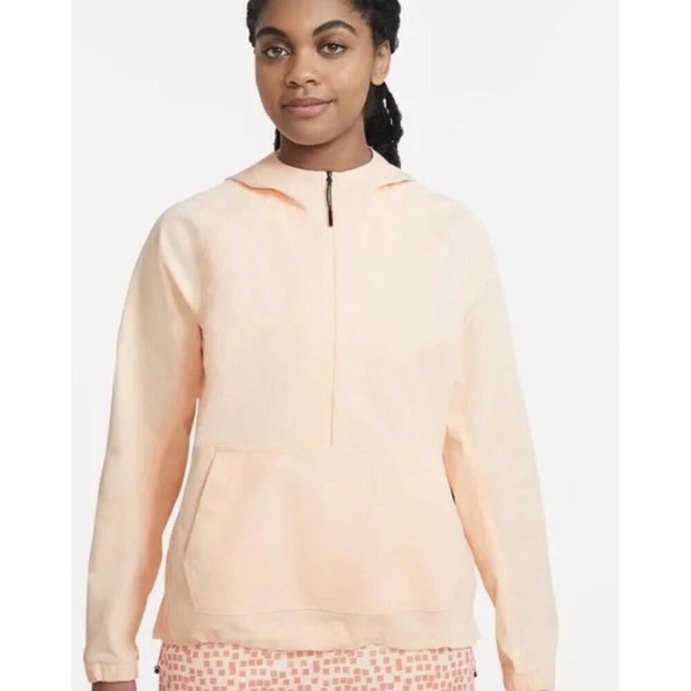 Nike Women's Repel Half-Zip Hood Golf Jacket